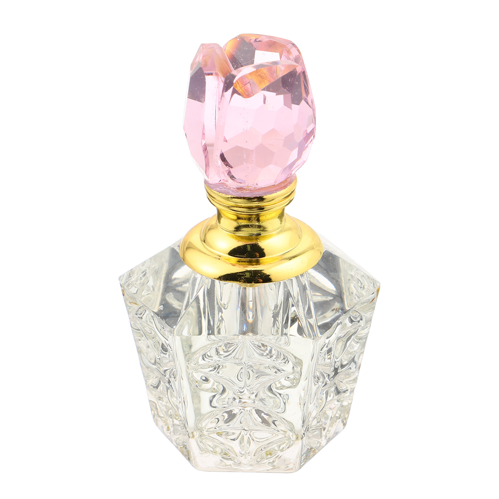 Home Fragrance Perfume - Transparent Crystal Glass Perfume Bottle Elegant