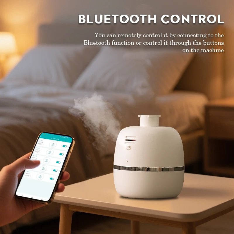 Parfum Home Fragrance - 500m³ Aroma Diffuser Bluetooth APP Home
