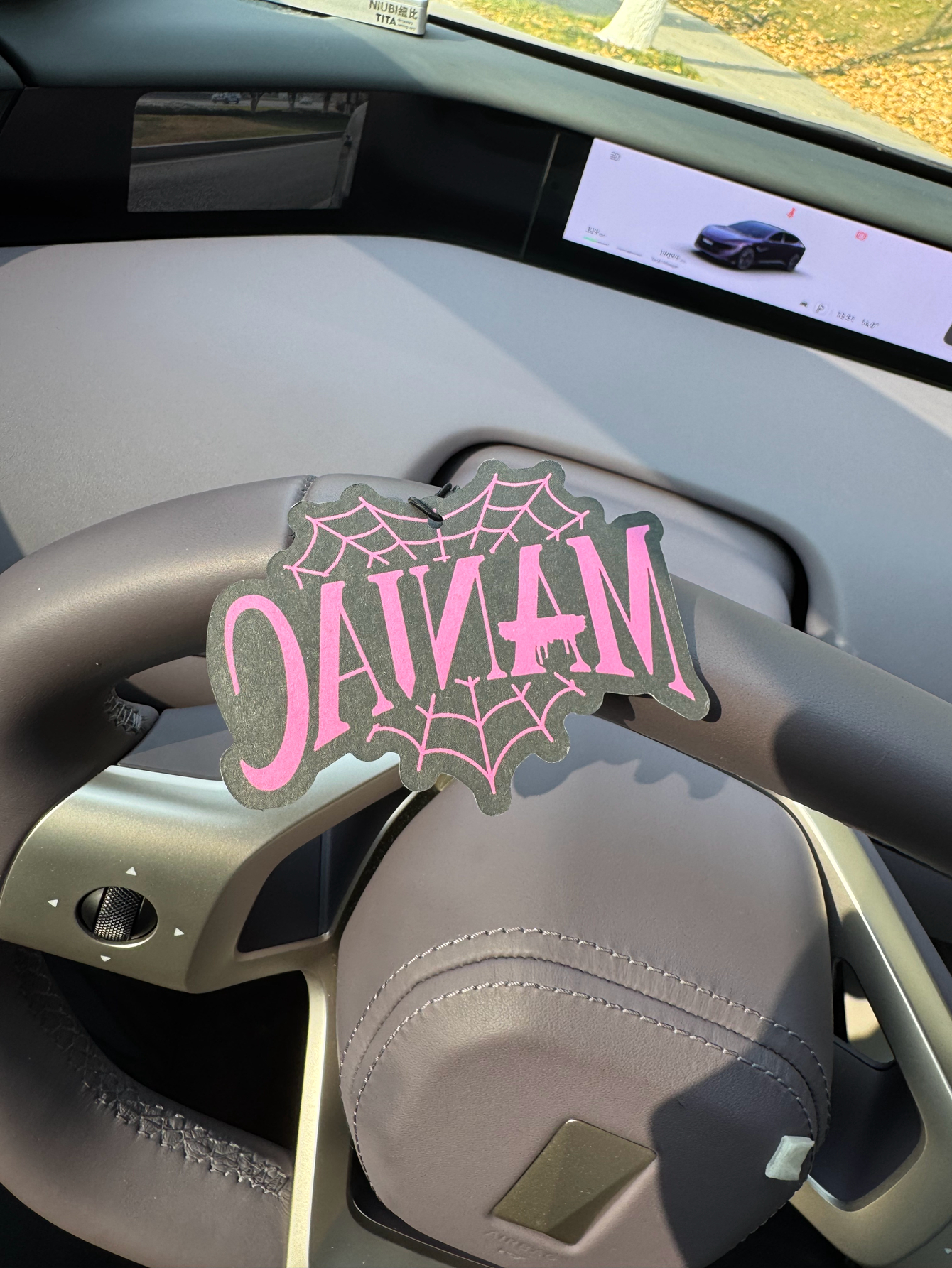 Home Fragrance Non Toxic - Kpop Style Graffiti Car Air Freshener