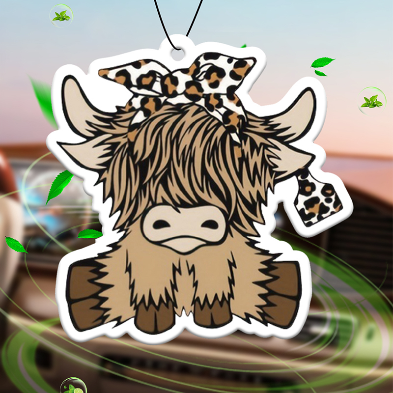 Home Fragrance Non Toxic - Cartoon Highland Cow Hilton (Hotel Scent)