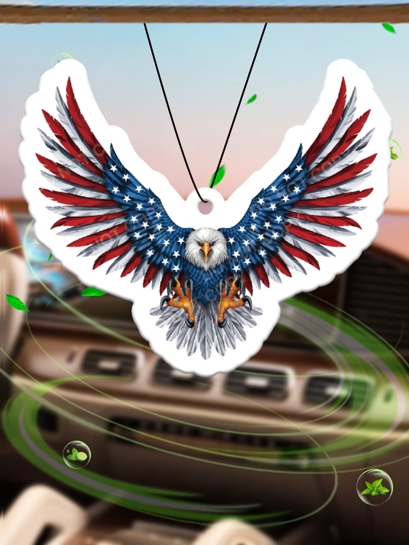 Home Fragrance Non Toxic - American Eagle Intercontinental Hotel with Flag