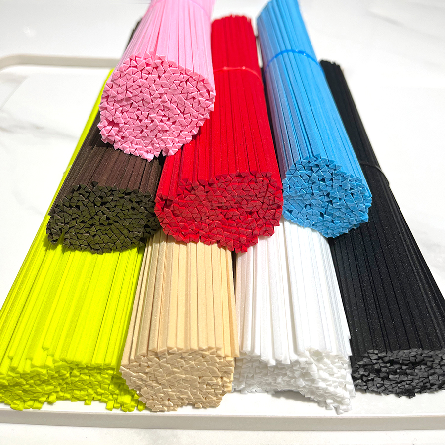 Reed Diffuser Set - 50pcs 22cmx3mm Triangle Shape Fibre Reed