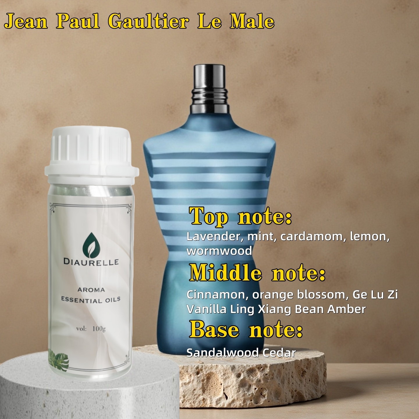 Home Fragrance Perfume - 100ml Make Candle Angle Leather Angel