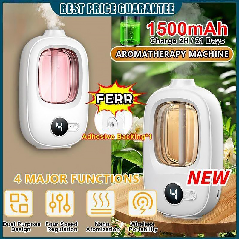 Home Fragrance Device - Automatic aromatherapy device toilet home air