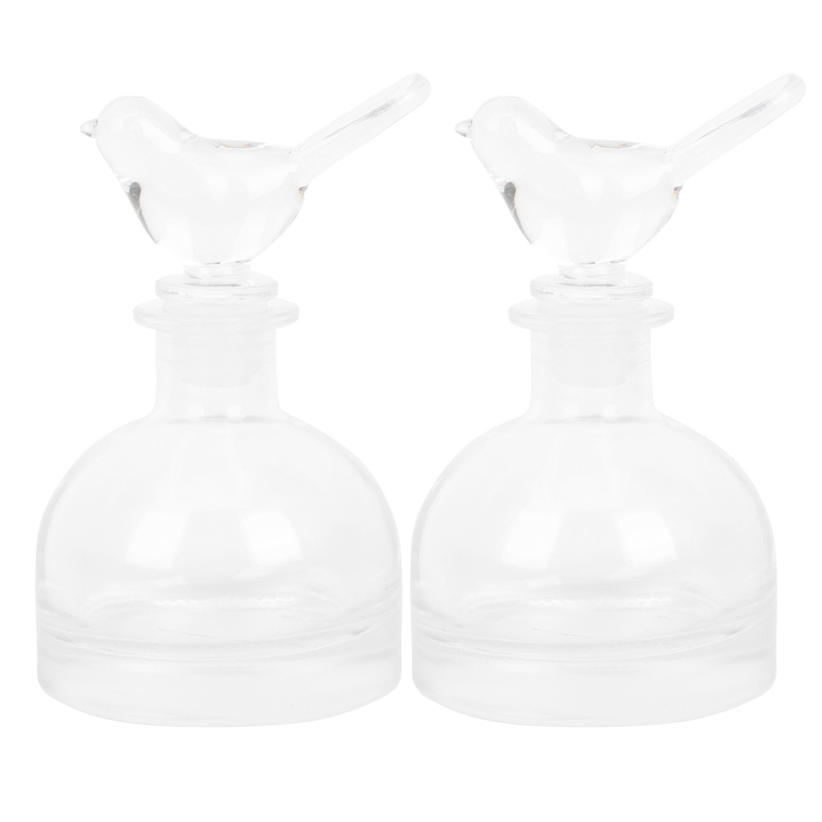 2Pcs Glass Perfume Bottles Pre - Home Fragrance Perfume ulasan dan harga
