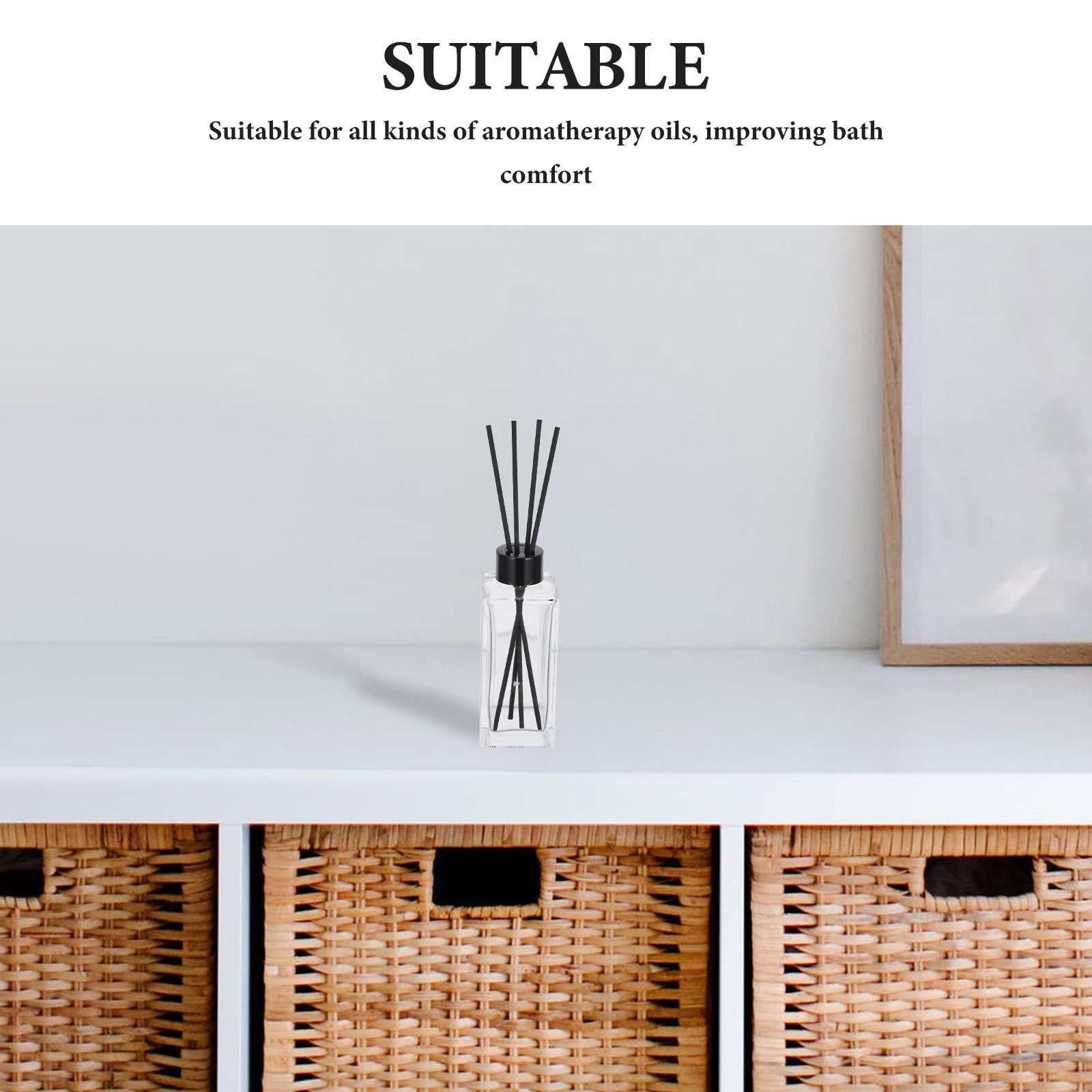 4Sets Small Reed Diffuser Mini - Reed Diffuser Set ulasan dan harga