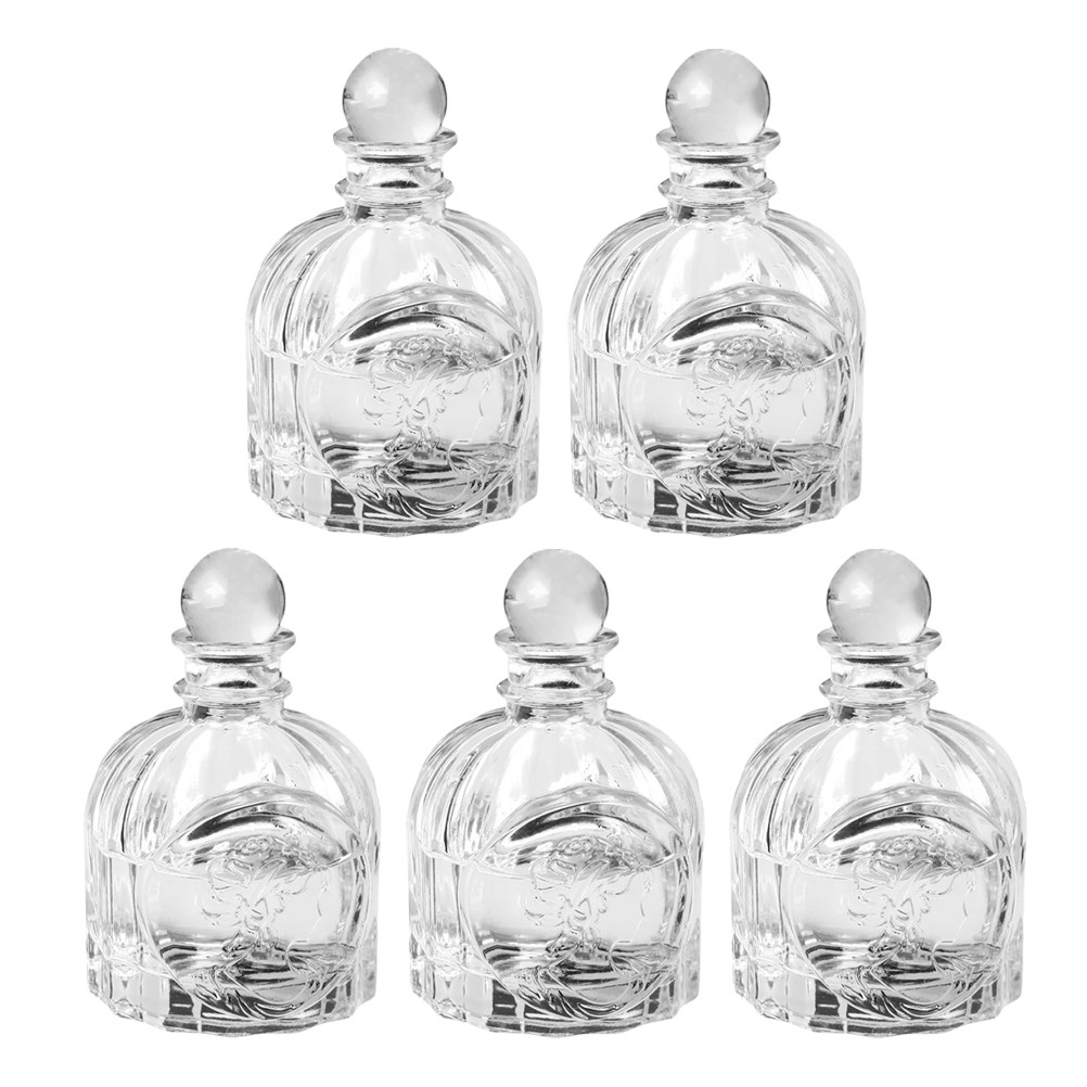 5Sets Fragrance Bottles Transp - Home Fragrance Perfume ulasan dan harga