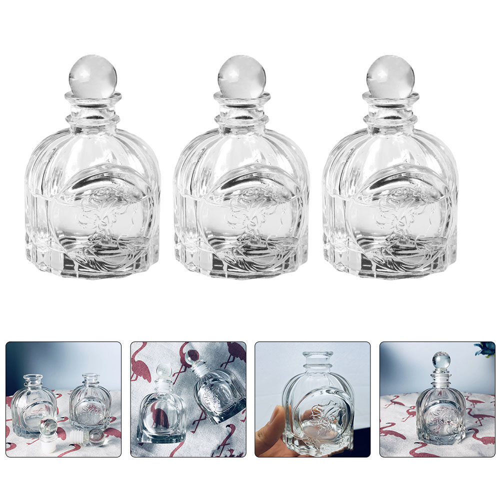 5Sets Fragrance Bottles Transp - Home Fragrance Perfume ulasan dan harga