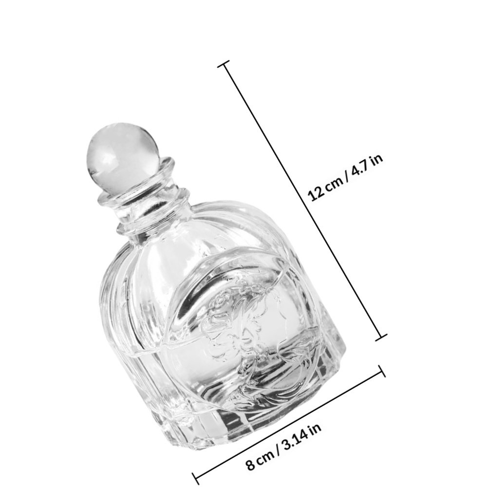 5Sets Fragrance Bottles Transp - Home Fragrance Perfume ulasan dan harga