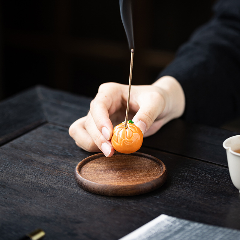 1pc Ceramic Fruits Incense Bur - Home Fragrance Incense Sticks ulasan dan harga