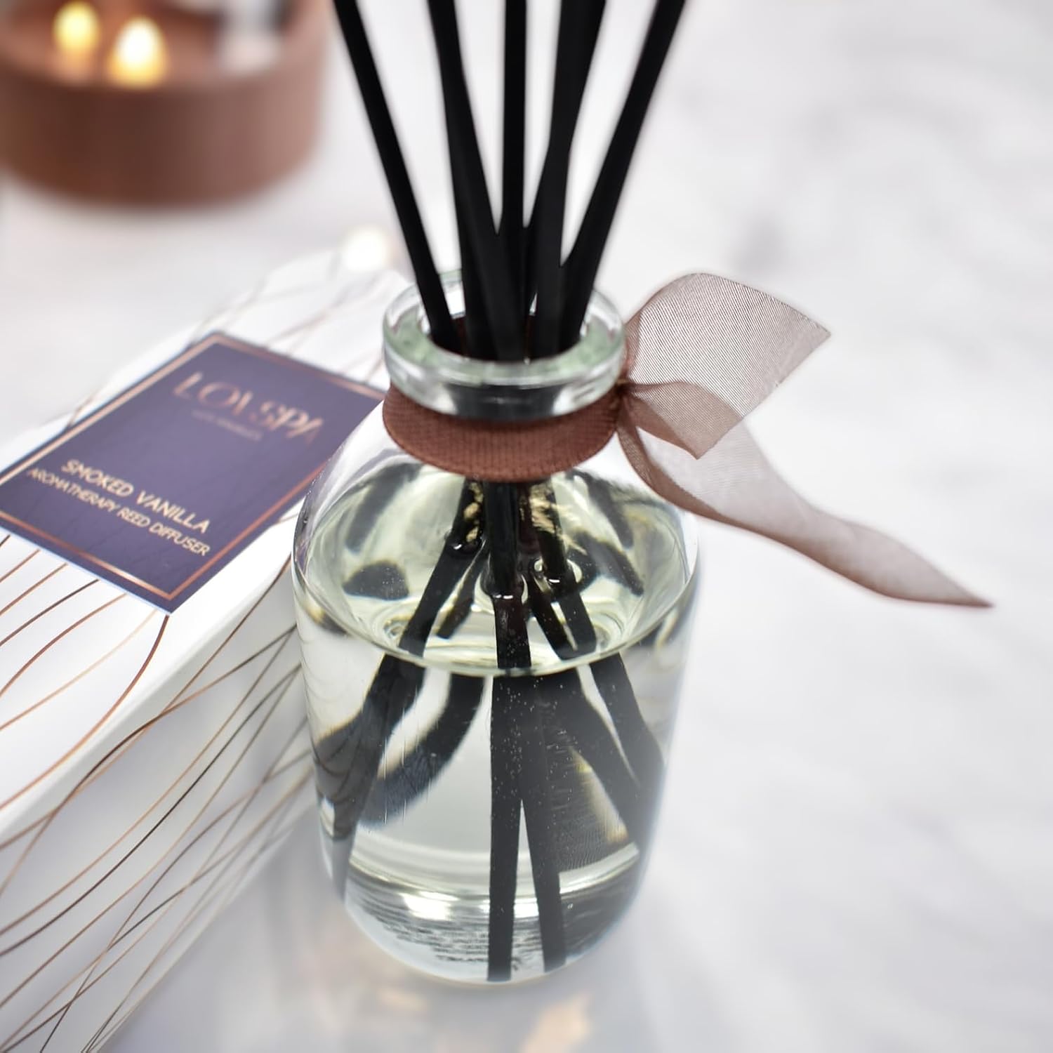 Smoked Vanilla Reed Diffuser S - Reed Diffuser Set ulasan dan harga