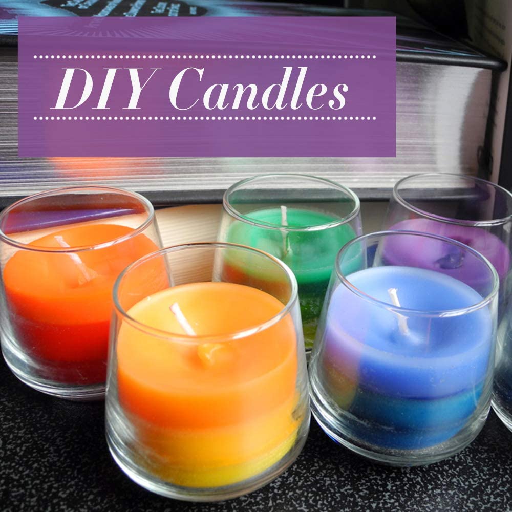 34colors/set Candle Dye Chips  - Soy Wax Flake ulasan dan harga