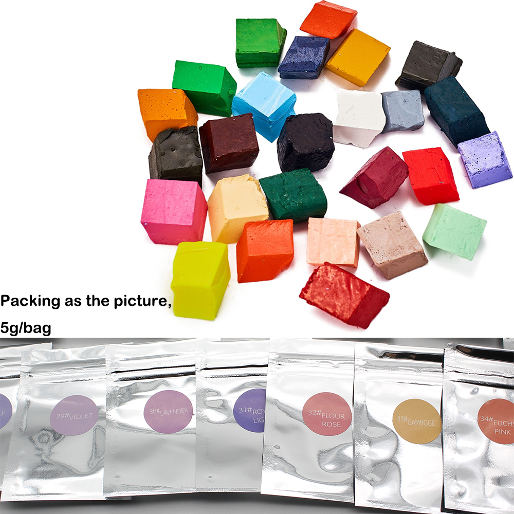 34colors/set Candle Dye Chips  - Soy Wax Flake ulasan dan harga