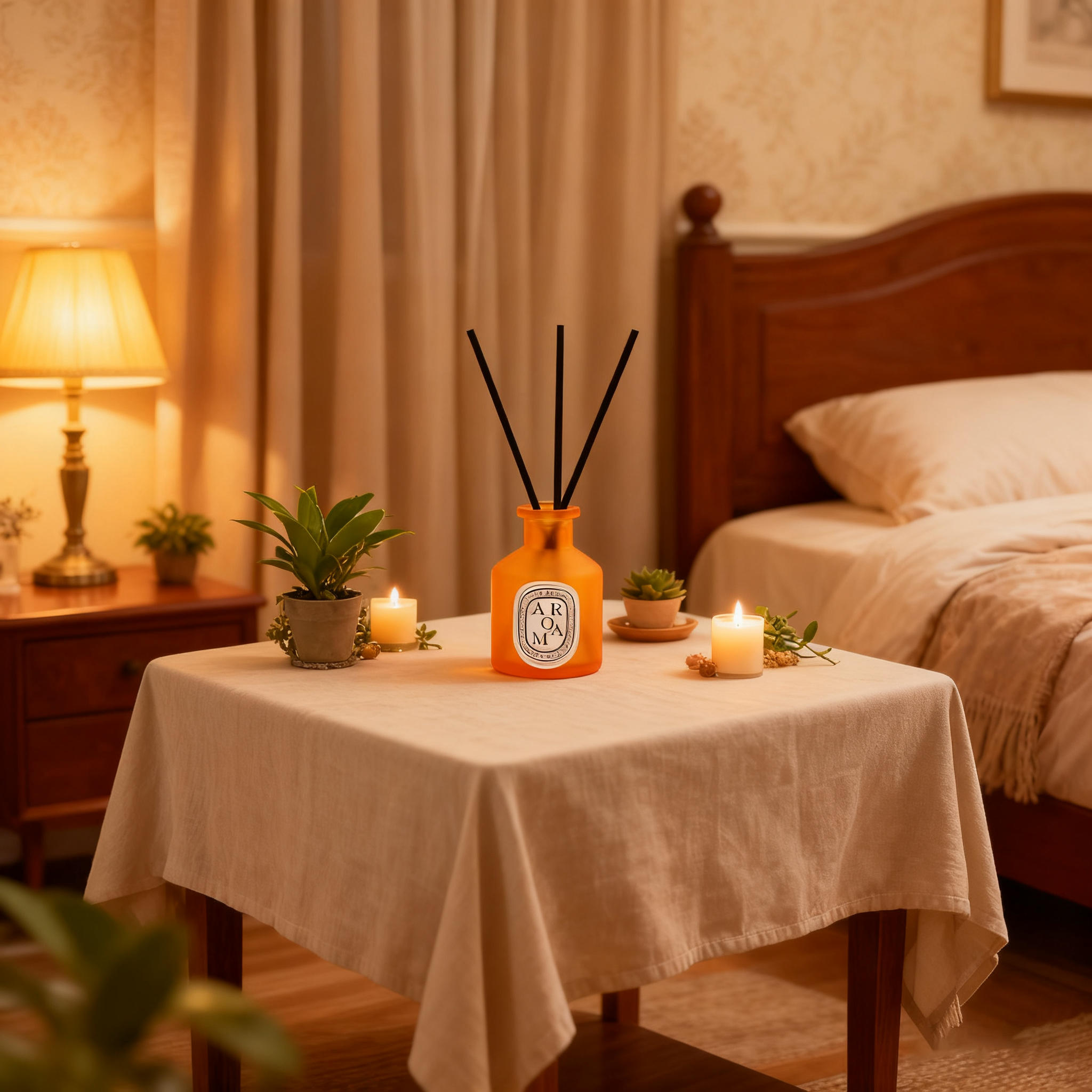Hot Sale 50ml Flameless Reed D - Reed Diffuser Set ulasan dan harga