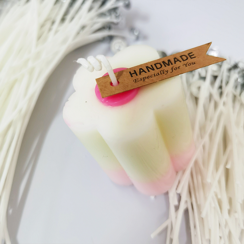 103pcs Waxed Cotton Candle Wic - Soy Wax Flake ulasan dan harga