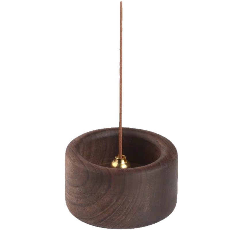 1PCS Black Walnut Solid Wood I - Home Fragrance Incense Sticks ulasan dan harga