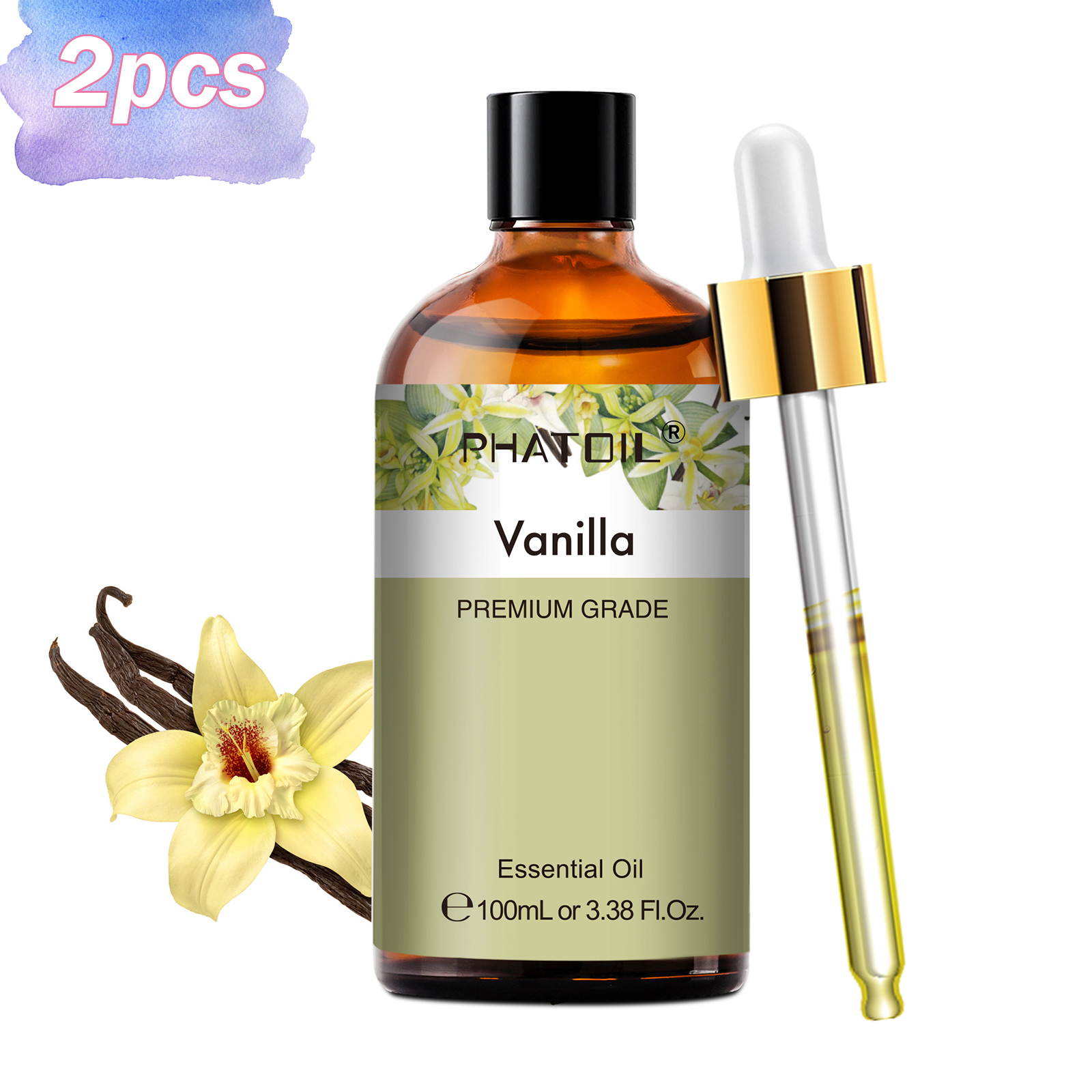 PHATOIL 2PCS 100ml Pure Essent - Home Fragrance Eucalyptus ulasan dan harga