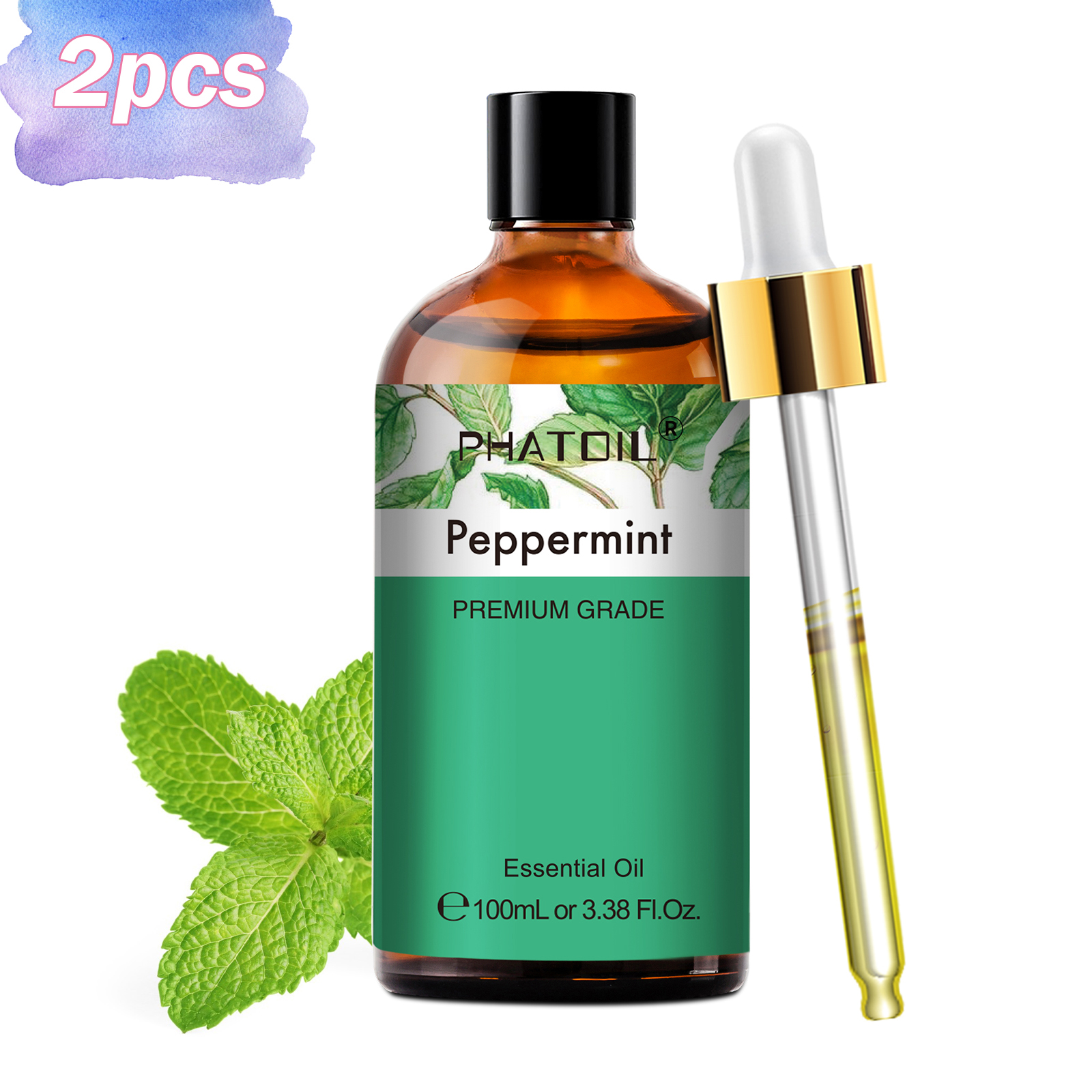 PHATOIL 2PCS 100ml Pure Essent - Home Fragrance Eucalyptus ulasan dan harga