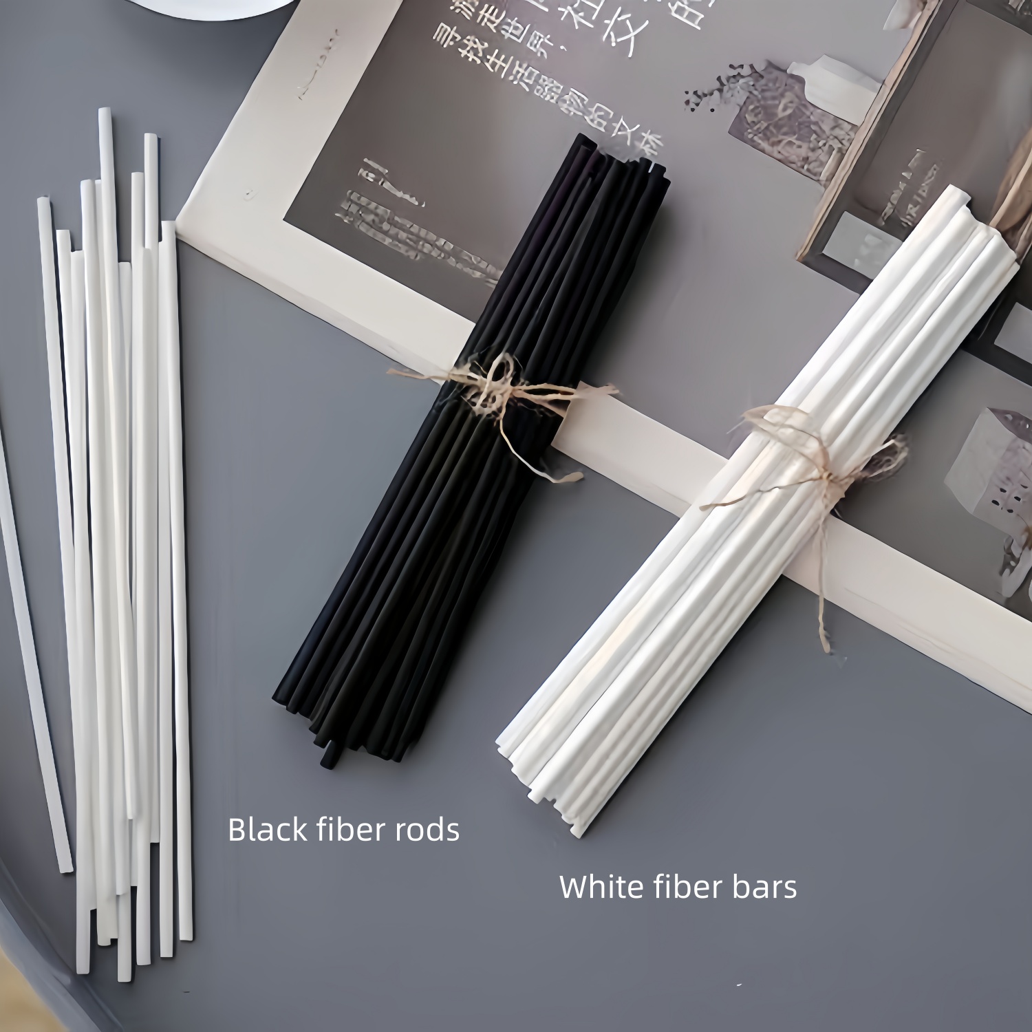 50 Pieces of Natural Wood Ratt - Reed Diffuser Set ulasan dan harga