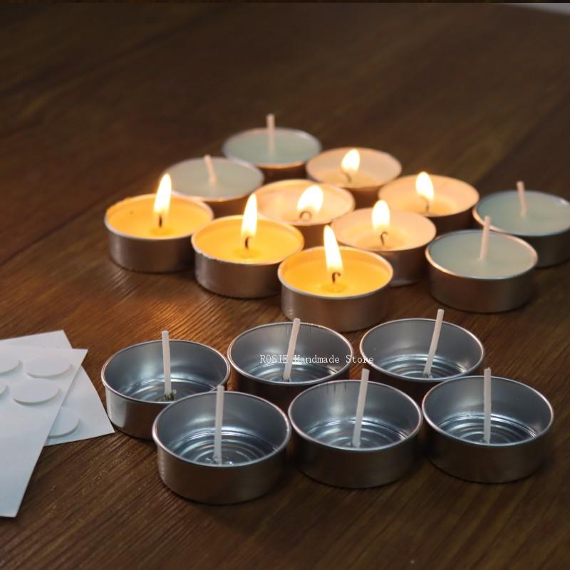Empty Tea Wax Circular Aluminu - Soy Wax Flake ulasan dan harga