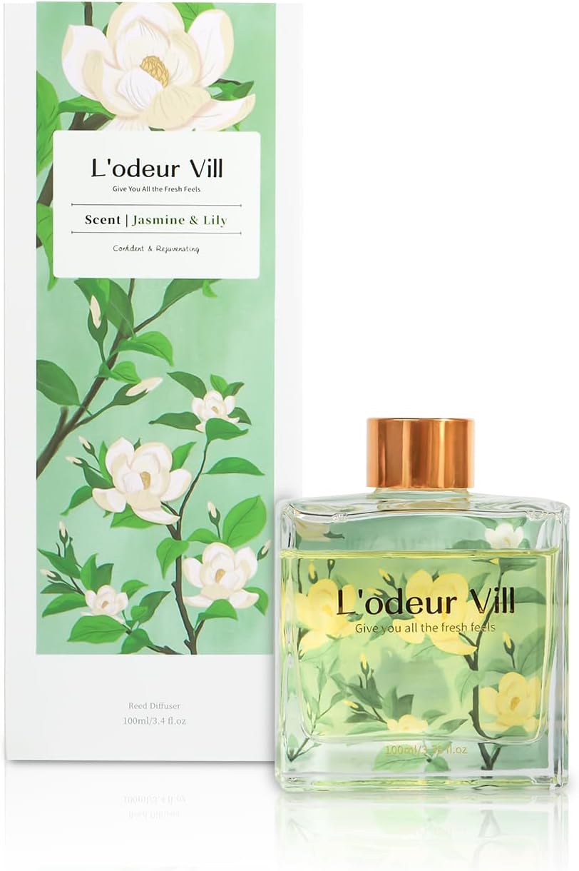 Jasmine Lily Reed Diffuser Set - Reed Diffuser Set ulasan dan harga