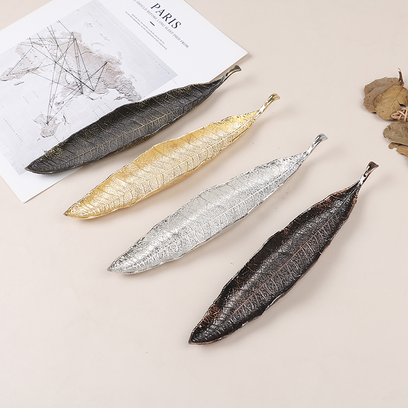 Metal Bodhi Leaf Incense Tray  - Home Fragrance Incense Sticks ulasan dan harga