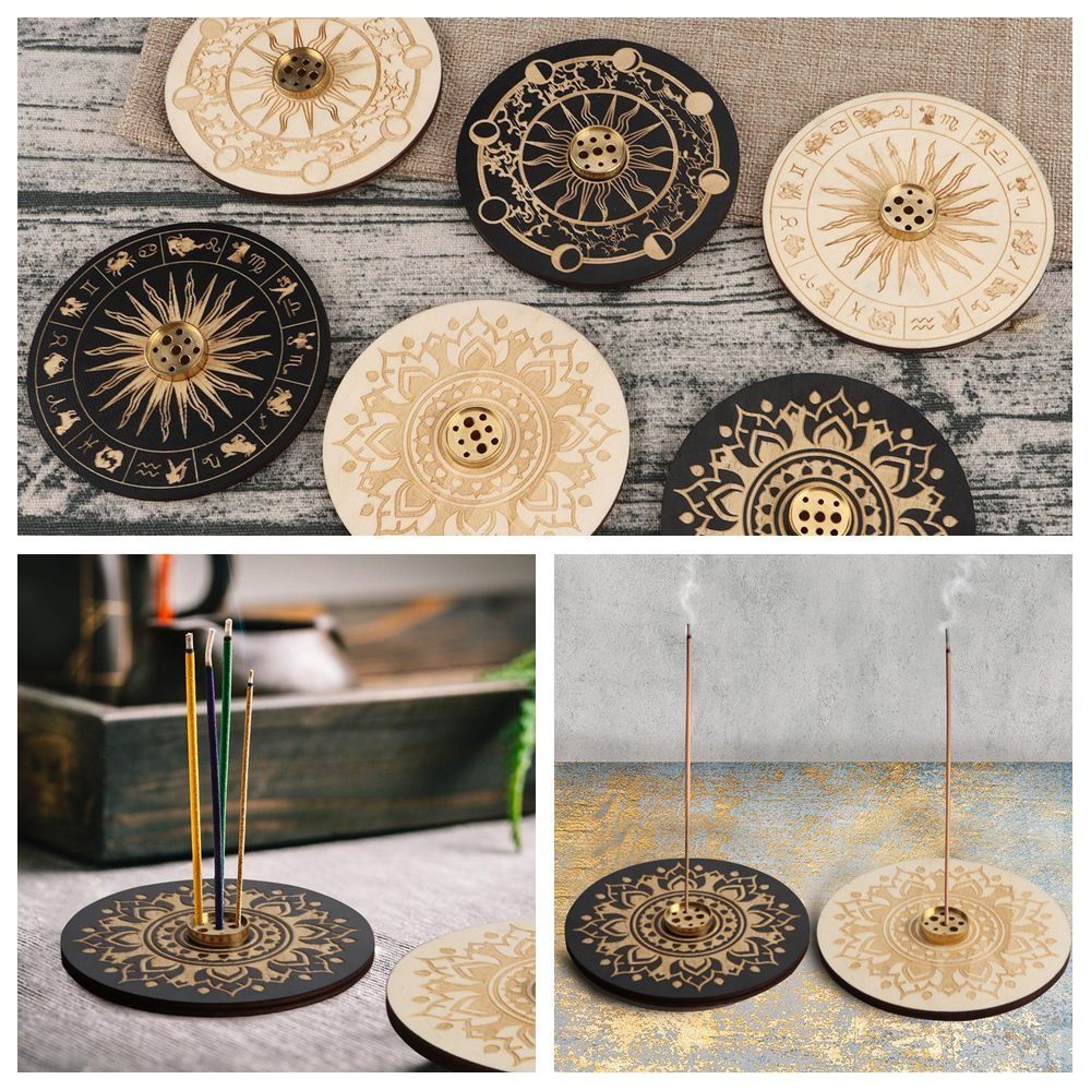 New Wood Incenses Holder 10cm  - Home Fragrance Incense Sticks ulasan dan harga