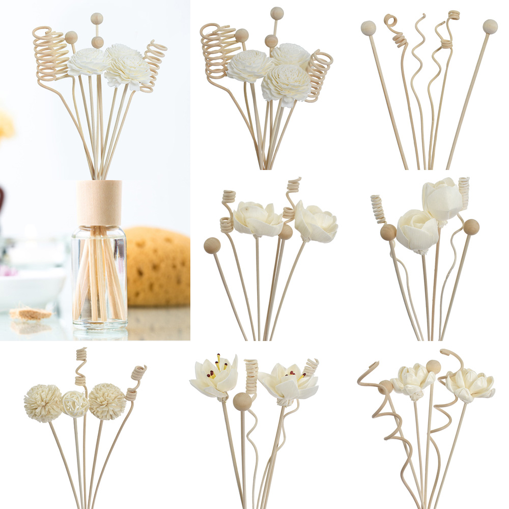 6PCS/8PCS/9PCS Artificial Flow - Reed Diffuser Set ulasan dan harga