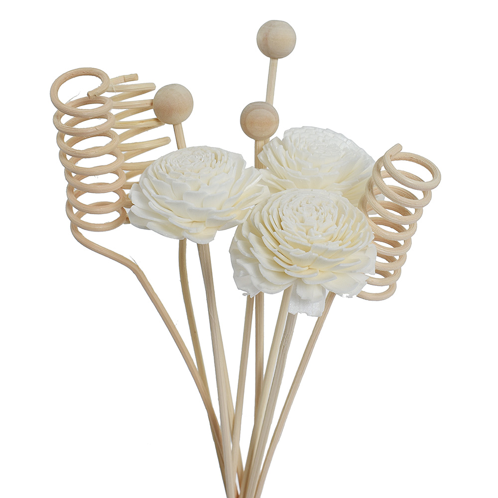 6PCS/8PCS/9PCS Artificial Flow - Reed Diffuser Set ulasan dan harga