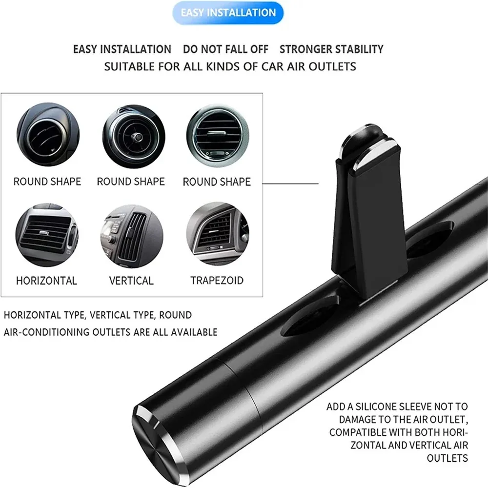 Car Air Vent Perfume Clip Cond - Xiaomi Home Fragrance ulasan dan harga