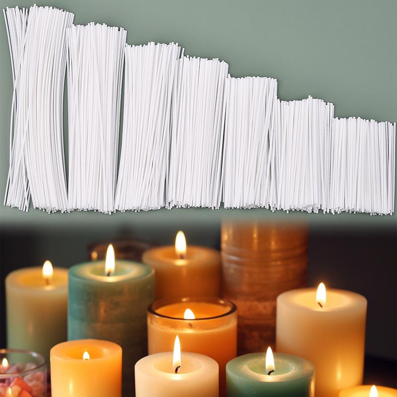 50/100Pcs Waxed Cotton Candle  - Soy Wax Flake ulasan dan harga