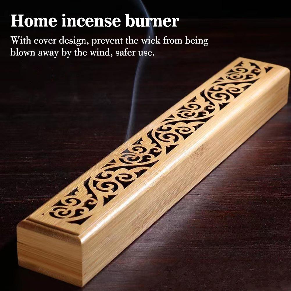 Incense Burner Box with Lid Ho - Home Fragrance Incense Sticks ulasan dan harga