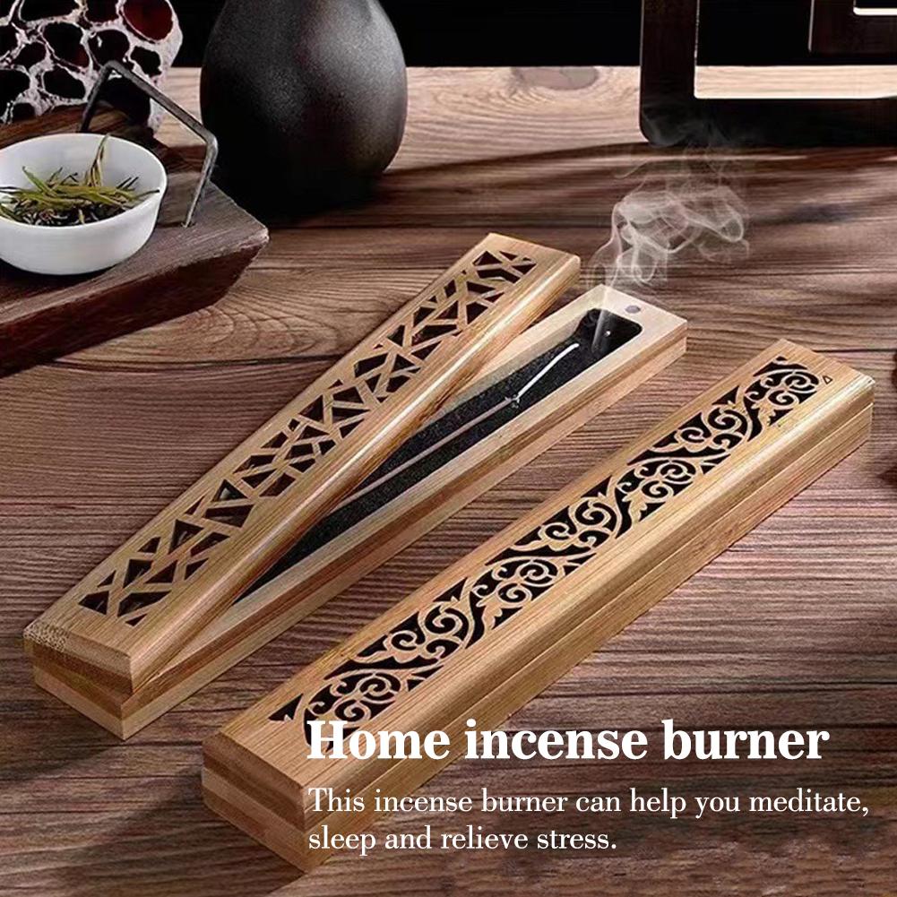 Incense Burner Box with Lid Ho - Home Fragrance Incense Sticks ulasan dan harga