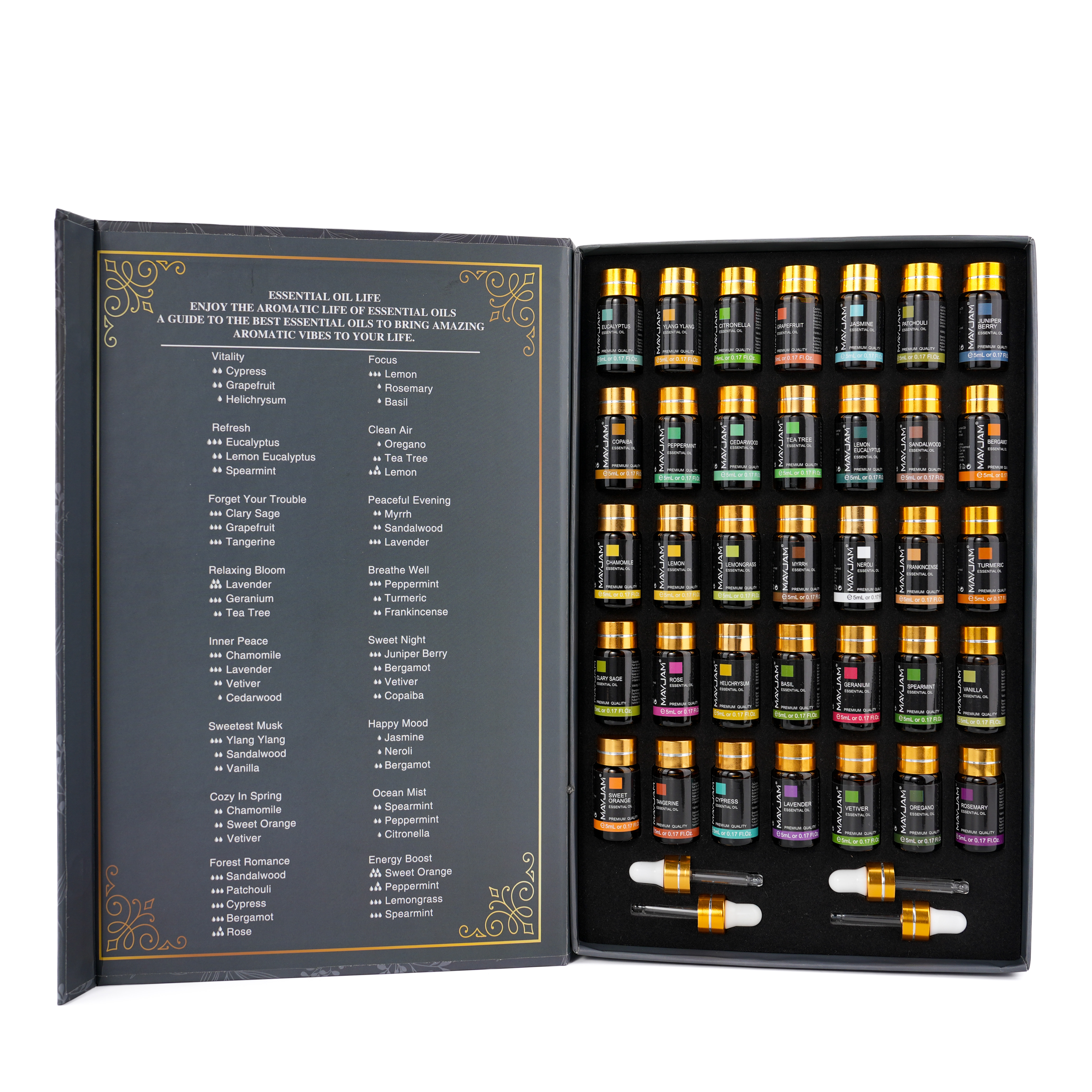 MAYJAM 35 Bottles Aromatherapy - Home Fragrance Eucalyptus ulasan dan harga