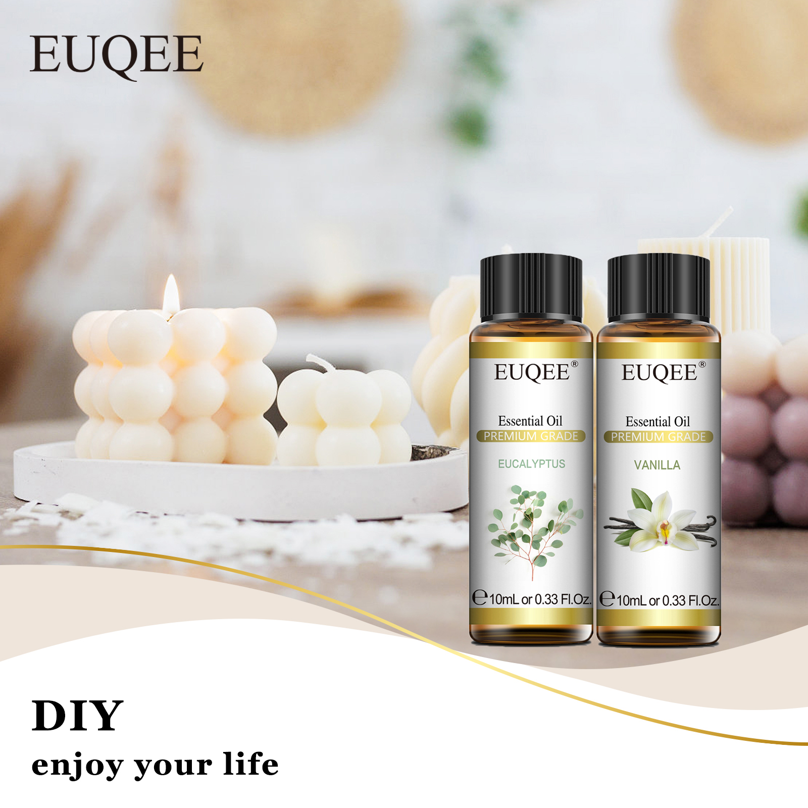 EUQEE 10ML Natural Essential O - Home Fragrance Eucalyptus ulasan dan harga