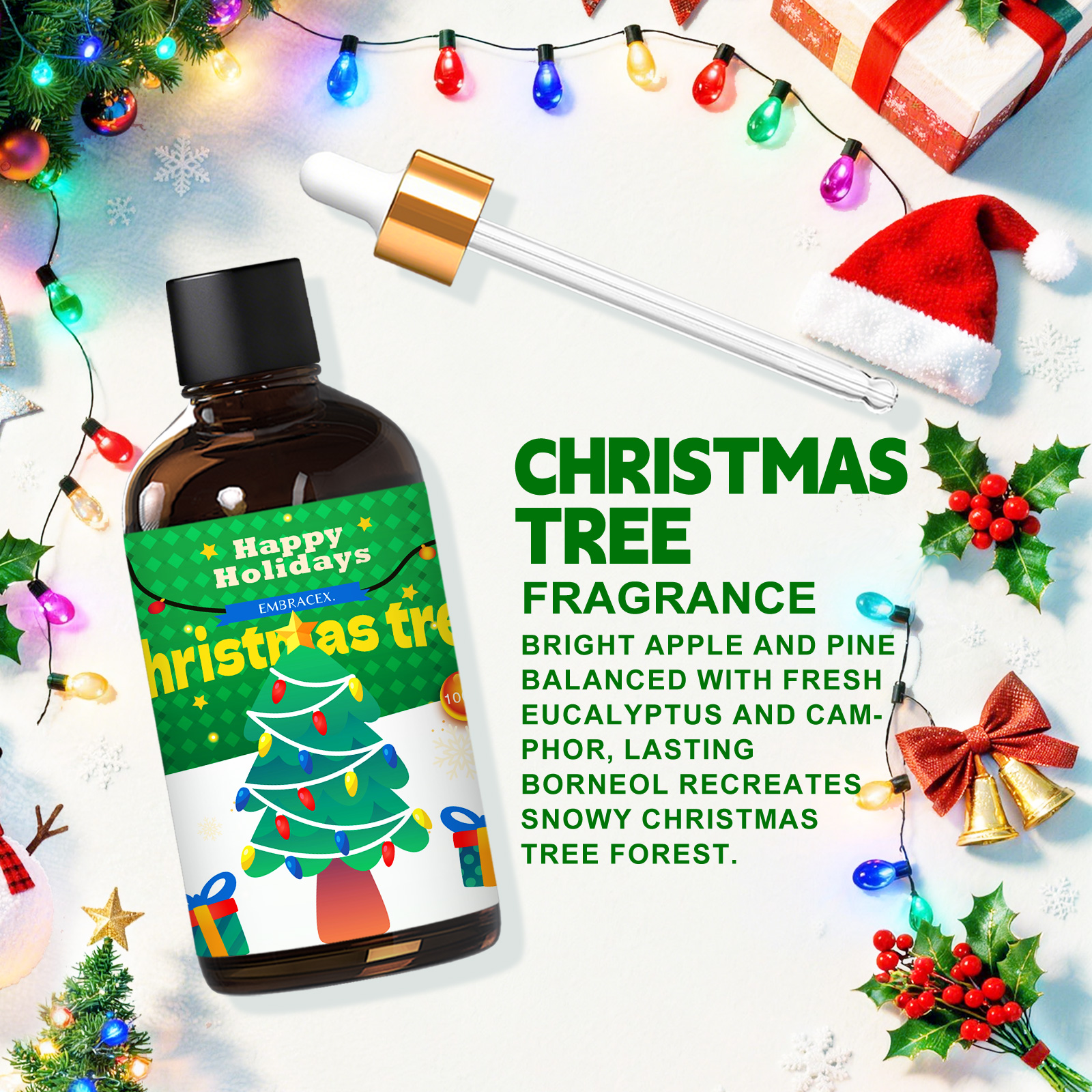 100ml Christmas Tree Essential - Xmas Home Fragrance ulasan dan harga