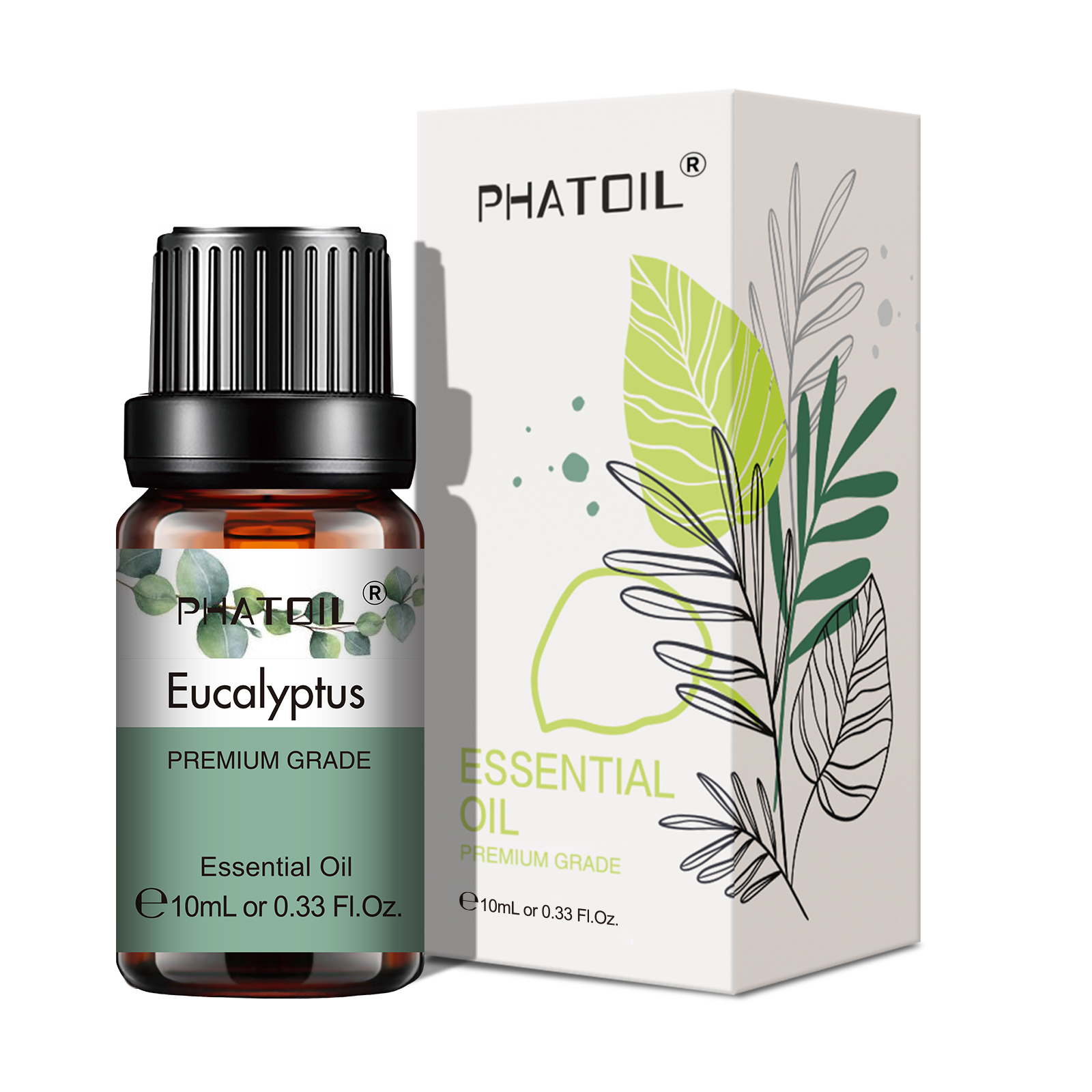 PHATOIL 10ml Pure Essential Oi - Home Fragrance Eucalyptus ulasan dan harga
