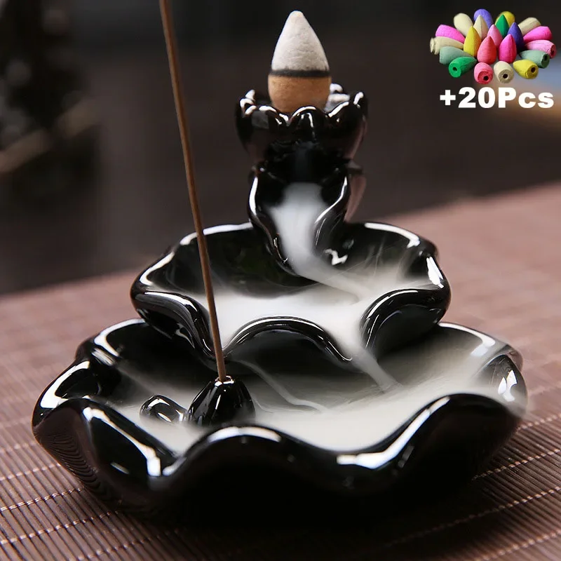 Free 20Pcs Incense cones Creat - Home Fragrance Incense Sticks ulasan dan harga