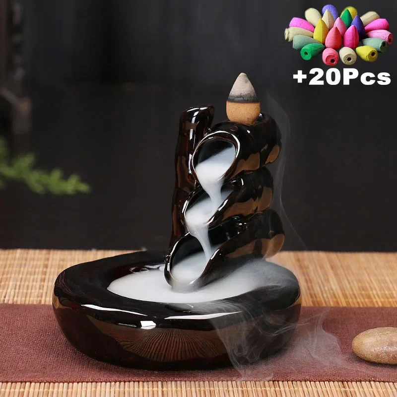 Free 20Pcs Incense cones Creat - Home Fragrance Incense Sticks ulasan dan harga