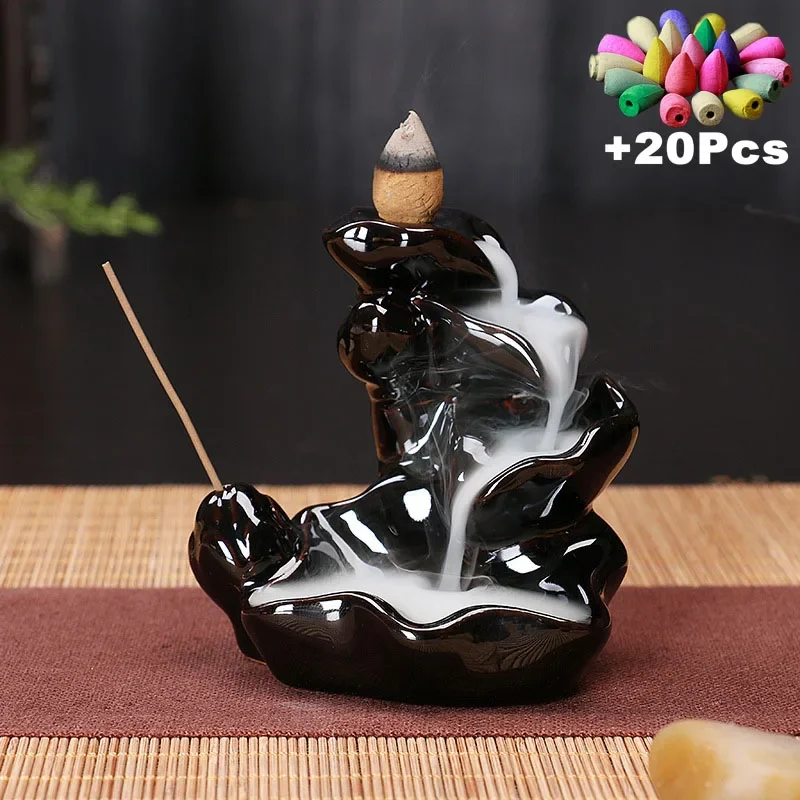 Free 20Pcs Incense cones Creat - Home Fragrance Incense Sticks ulasan dan harga