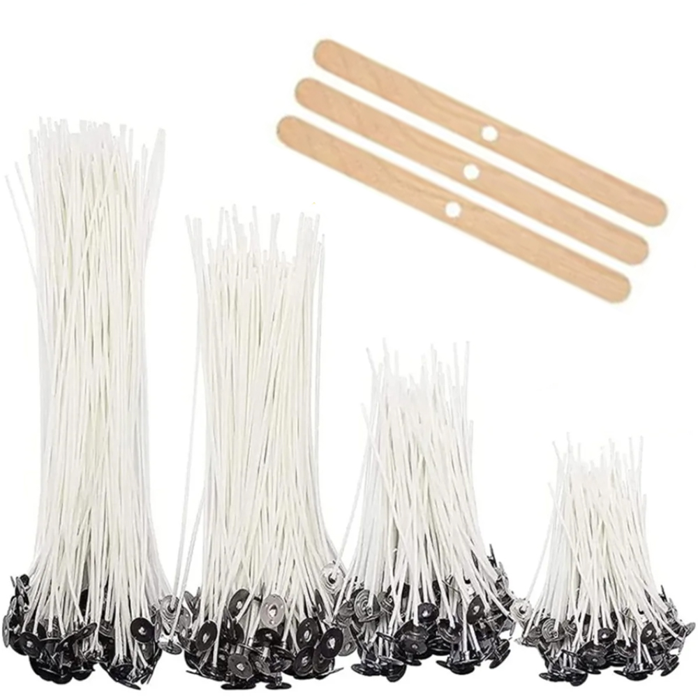 53pcs Candle Wicks Holder Waxe - Soy Wax Flake ulasan dan harga
