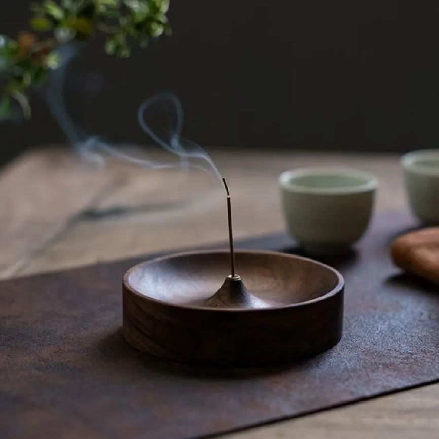 Solid Wood Incense Burner Hand - Home Fragrance Incense Sticks ulasan dan harga