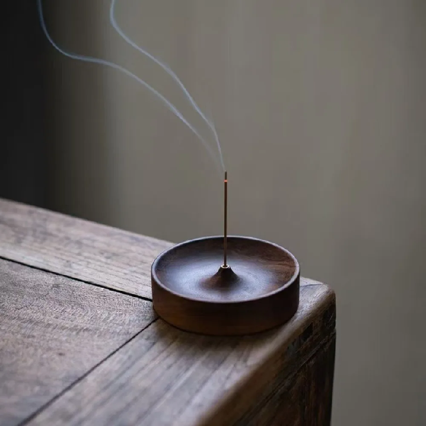 Solid Wood Incense Burner Hand - Home Fragrance Incense Sticks ulasan dan harga
