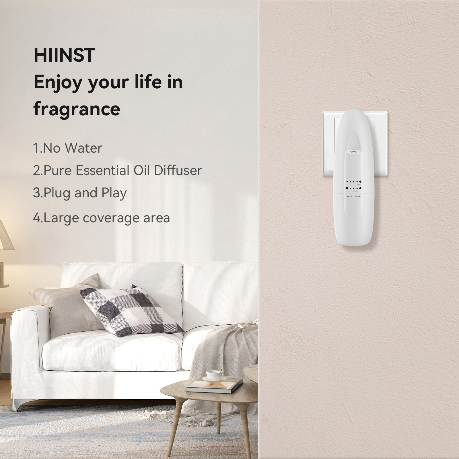 HIINST Luxury Electric Room Fr - Home Fragrance Diffuser Electric ulasan dan harga