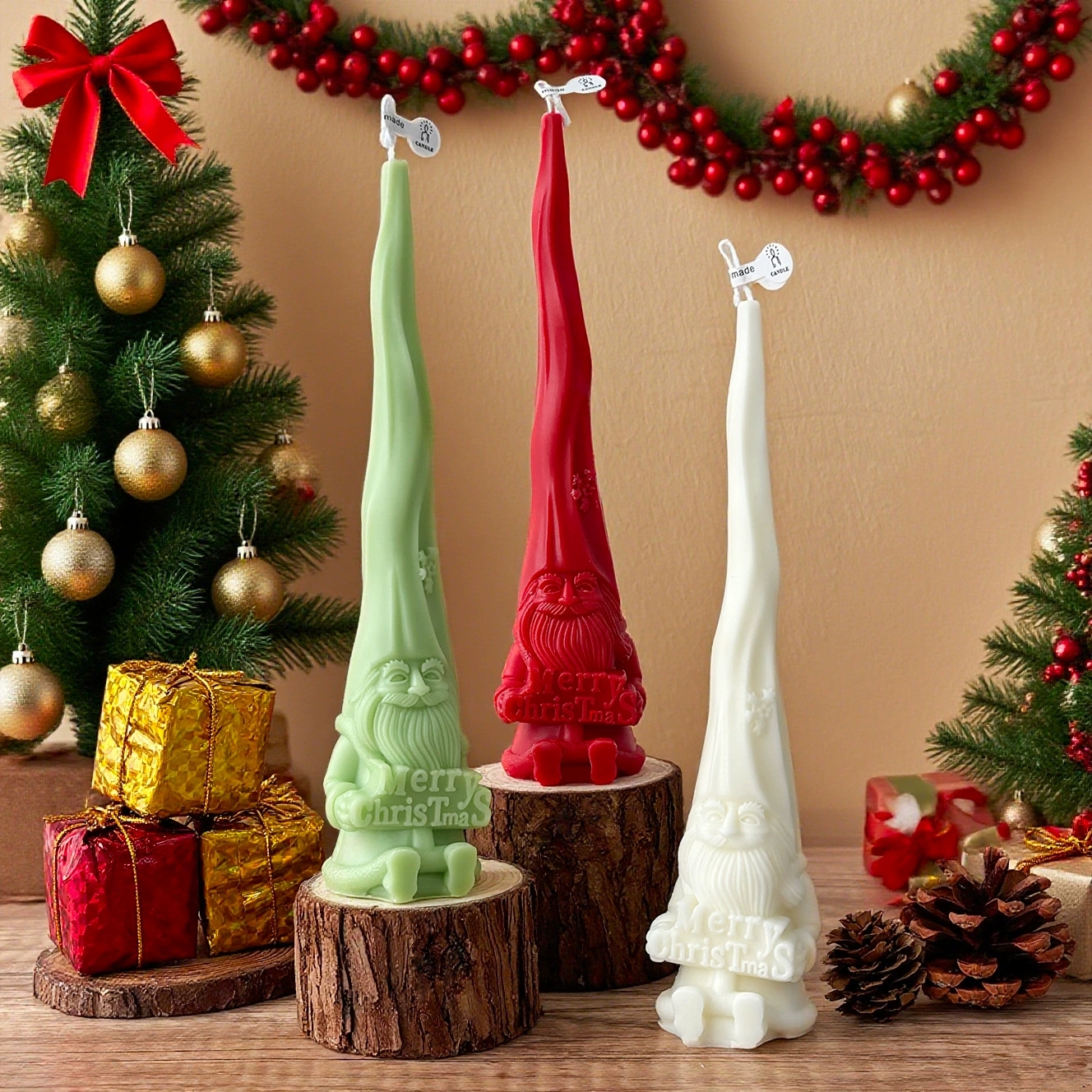 1Pc Christmas Santa Claus Scen - Xmas Home Fragrance ulasan dan harga
