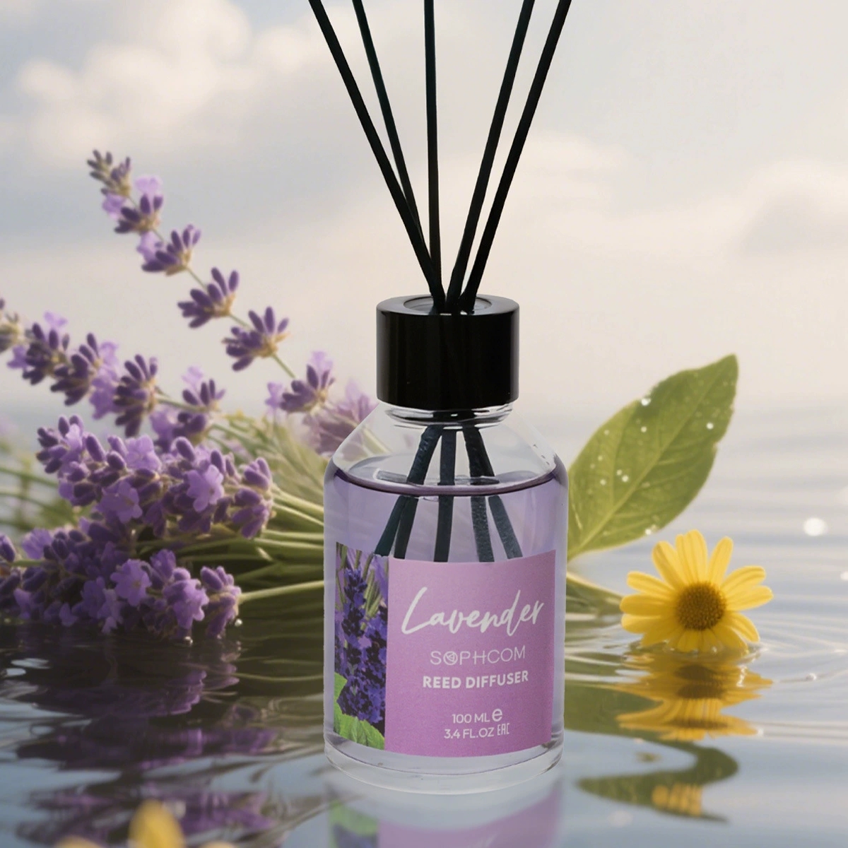 100ml Floral Fruity Reed Diffu - Reed Diffuser Set ulasan dan harga