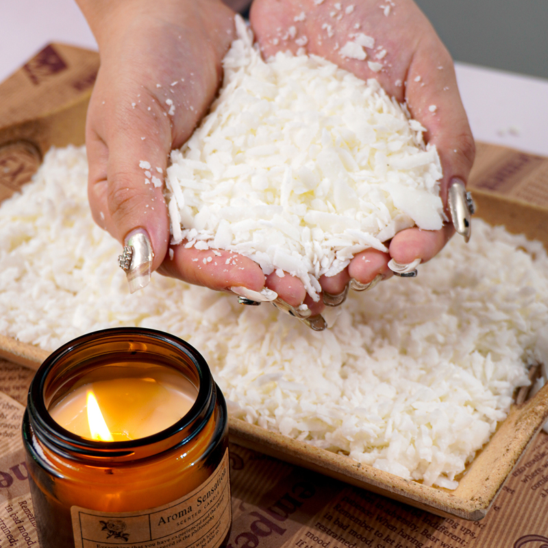 2026 500g/1kg Natural Soy Wax  - Soy Wax Flake ulasan dan harga